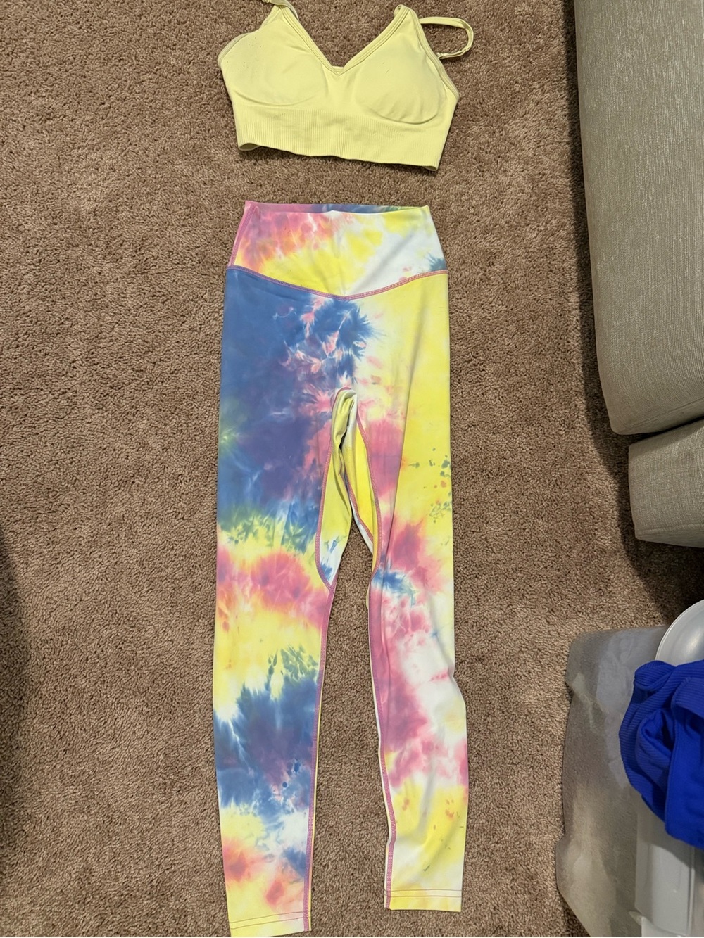 BALANCE ATHLETICA SET -Tie-Dye High-Waist